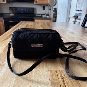 Vera Bradley Black Cross Body